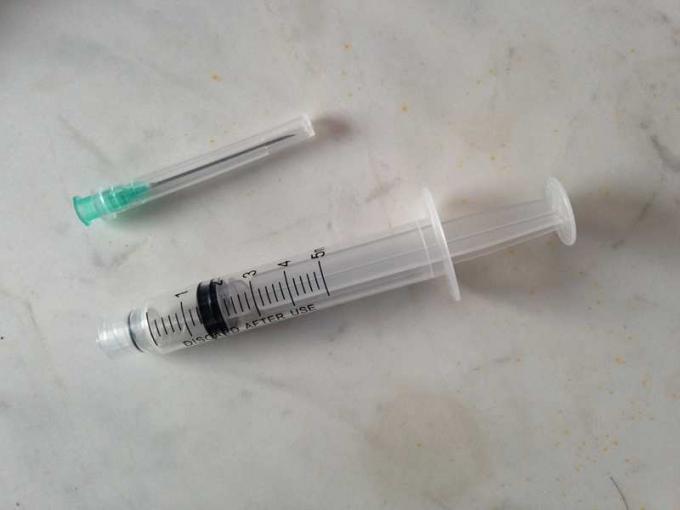 seringue escamotable de sécurité des consommables 3ML médicaux jetables avec le certificat de la CE
