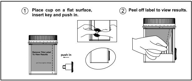 2 commodes - tasse rapide B2 d'essai de drogue multi d'étape - drogue d'urine des kits d'essai de diagnostic d'abus
