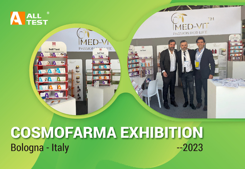 Latest company news about AllTest a avec succès présenté à l'exposition de Cosmofarma en Italie