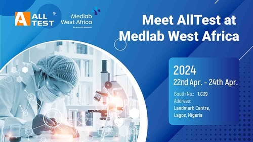 Dernières nouvelles de l'entreprise Rencontrez AllTest au Medlab Afrique de l'Ouest