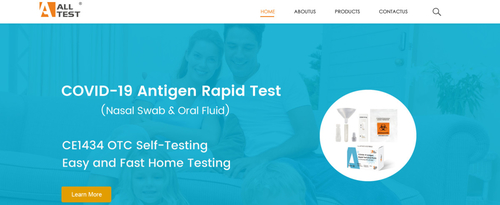 Dernières nouvelles de l'entreprise La page spéciale d'ALLTEST COVID-19 est maintenant en ligne !