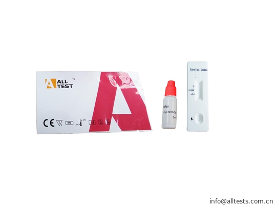 Good price 99,6% Kits rapides d'essai de l'exactitude CK-MB un diagnostic d'étape dans un délai de 10 minutes en ligne