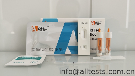 Good price HIV 1.2 Test rapide en cassette Autotest Test à domicile (sang entier / urine / liquide buccal) en ligne