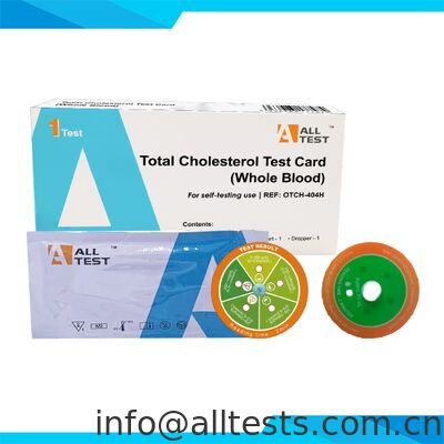 Bon prix OTCH-404H -- Carte de test de cholestérol total de haute précision (sang entier) en ligne