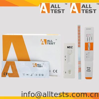 Bon prix Midazolam (MDZ)Teste rapide (urine) (couteau de plongée/cassette/plaque) en ligne