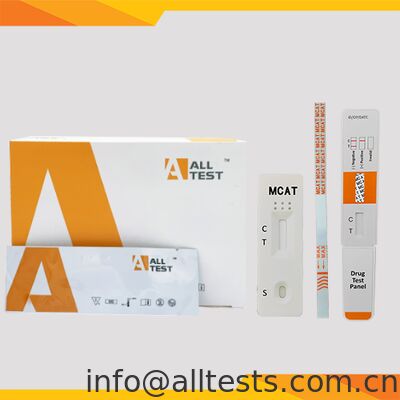 Bon prix Test de surface MCAT pour la méthcathinone avec résultats en 5 minutes, seuil de détection de 500 ng/mL et interprétation visuelle facile en ligne