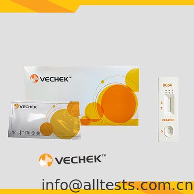 Bon prix Cassette de test rapide pour antigène du coronavirus bovin pour selles avec temps de lecture de 10 minutes, haute précision, opération simple en ligne