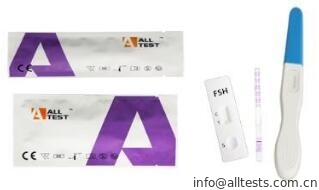 Good price Détection rapide de kits d'essai de milieu du courant rapide d'essai de FSH pour l'hormone de stimulation de follicule en ligne