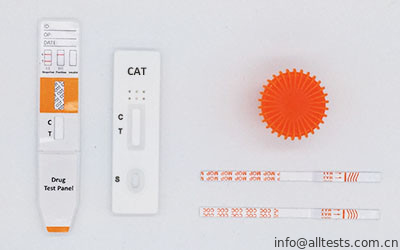Good price 150 ng/ml haut précis et CE ont certifié le jaugeur/cassette/panneau rapides rapides d'essai de CAT de kits d'examen de diagnostic en urine en ligne