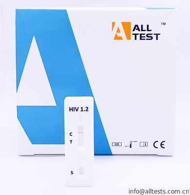 Good price Bande d'essai d'HIV des kits 99% d'essai de maison d'HIV d'étape de l'hôpital un/cassette précises en ligne