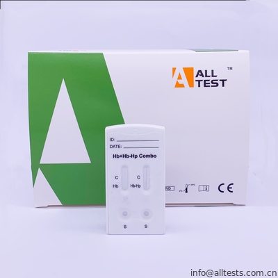 Good price HB/puissances en chevaux - kits d'examen de diagnostic rapides de cassette rapide combinée d'essai d'HB précis et sensibilité élevée avec du CE en ligne