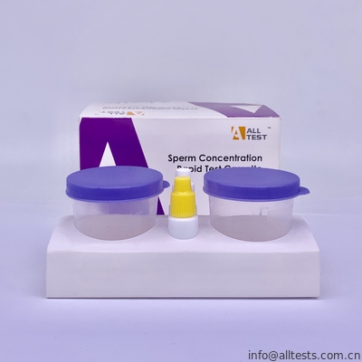 Good price Kits de essai qualifiés d'essai de concentration de sperme de certification d'OTC de maison rapide de cassette en ligne