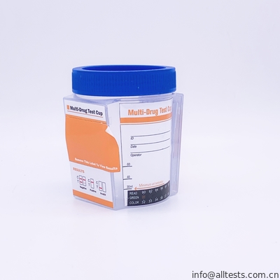 Good price Kits rapides d'analyse d'urine de la tasse A5 de l'essai 1-Step de toxicomanie de Multi-drogue commode de diagnostic en ligne