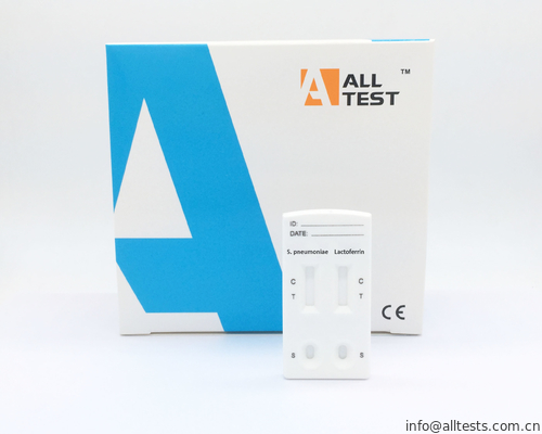 Bon prix Pneumophila de Legionella et streptocoque cassette rapide d'essai de pneumoniae avec du CE en ligne