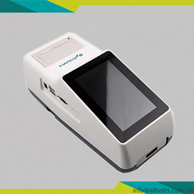 Good price Détection tenue dans la main d'analyseur d'immunoessai de fluorescence de la fluorescence émise en ligne