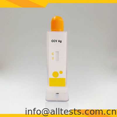 Bon prix Kit de test rapide antigénique CCV 10 minutes pour la détection du coronavirus canin dans les selles/vomissements par immunochromatographie en ligne