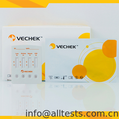 Good price Lymes canines / Ehrlichia / Babesia Anticorps antigen CHW Combo Cassette de test rapide en ligne