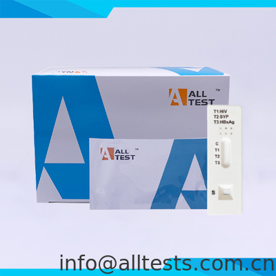 Bon prix IHSB-402 - Test rapide combiné VIH/syphilis/HBsAg (sang entier/sérum/plasma) en ligne