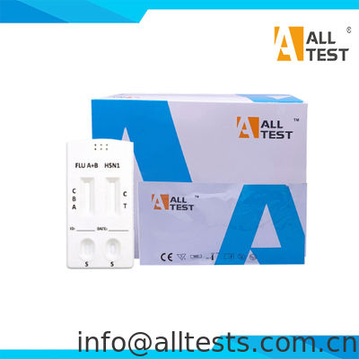 Bon prix IFH5-525 -- Test rapide combiné d'antigènes pour la grippe A/B+H5N1 (échantillon) en ligne