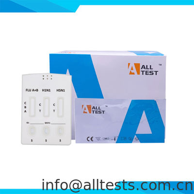 Bon prix IINA5-535 -- Test rapide combiné d'antigènes pour la grippe A/B+H1N1+H5N1 en ligne