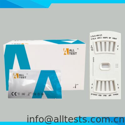 Bon prix Test rapide d'antigène respiratoire multiplex (influenza B/influenza A/HPIV 1/3/HPIV2/HMPV/BP/HBoV/Adeno/MP/RhV/RSV/COVID-19) en ligne