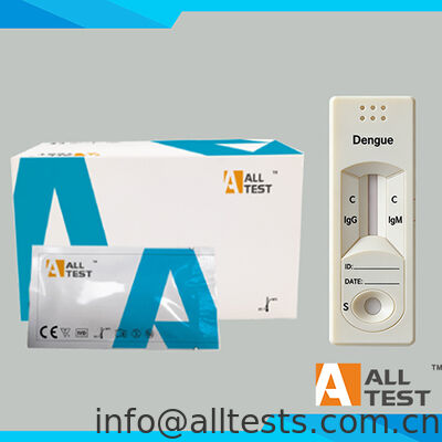 Bon prix Test rapide combiné IgG/IgM pour la dengue avec un temps de lecture de 10 minutes, une grande précision et une certification CE pour le sang total/sérum/plasma en ligne