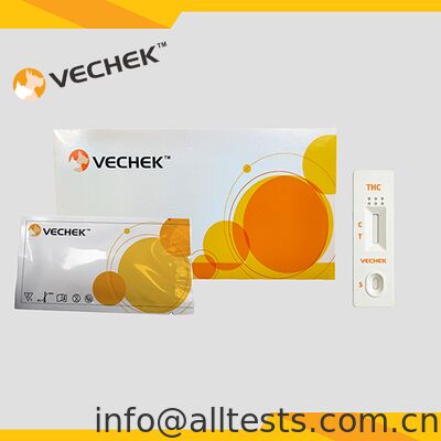 Bon prix Test rapide de THC pour l'urine avec un temps de lecture de 5 minutes, haute précision, pas besoin d'équipement en ligne