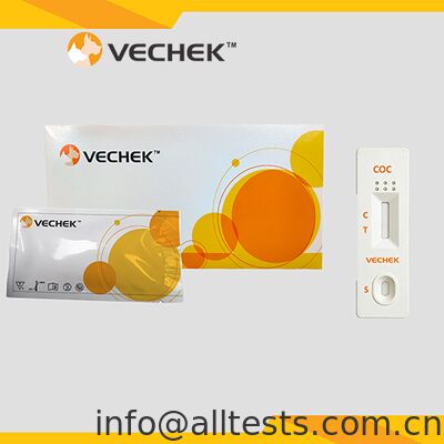 Bon prix Test rapide d'urine COC avec un temps de lecture de 5 minutes, haute précision, pas besoin d'équipement en ligne
