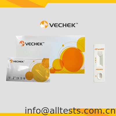 Bon prix Cassette de test rapide NT-proBNP canin pour usage vétérinaire avec résultats rapides, haute précision et fonctionnement simple en ligne