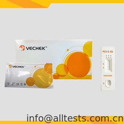 Bon prix Cassette de test rapide d'anticorps PCV-2 pour le circovirus porcin avec des résultats rapides et une grande précision en ligne