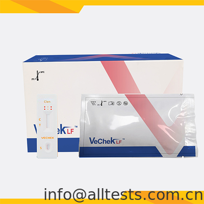 Bon prix Cassette de test rapide de clenbutérol porcin pour échantillon d'urine avec un temps de lecture de 10 minutes et une grande précision en ligne