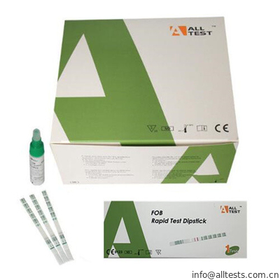 Good price Kit occulte fécal FOB marqué d'analyse de sang de la CE rapide commode pour l'autotest avec CE0123 en ligne