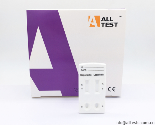 Good price Calprotectin et CE rapide de cassette d'essai d'écoulement latéral de peigne de lactoferrine diplômée en ligne