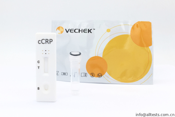 Good price Essai réactif canin de protéine de Crp C basé sur l'analyse latérale d'Immunochromatographic d'écoulement en ligne