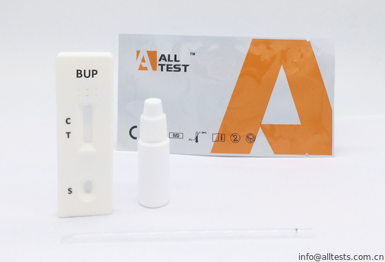 Good price spécificité de essai rapide de  99% de kit de toxicomanie de 5ng/ml BUP dans le sang total/sérum/plasma en ligne