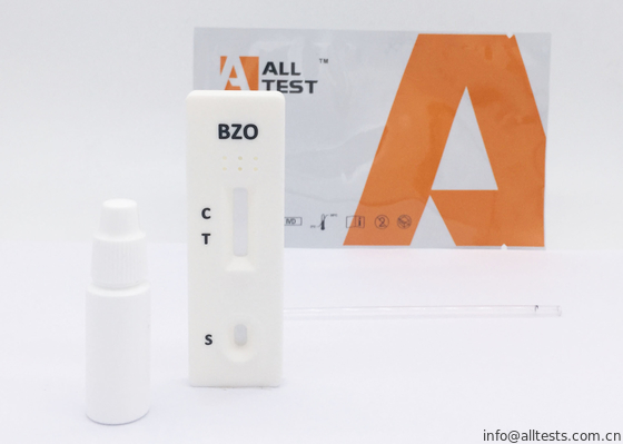 Good price OEM de cassette d'étape du kit un d'essai de toxicomanie d'Oxazepam BZO ISO13485/CE dans le sang total /Serum/Plasma en ligne