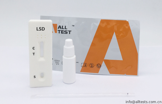 Good price Immunoessai chromatographique de toxicomanie de Diethylamide d'acide lysergique de kit rapide d'essai dans le sang total /Serum/Plasma en ligne