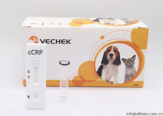 Good price Essai canin d'examen de diagnostic de cassette de l'exactitude rapide CRP de kits en ligne