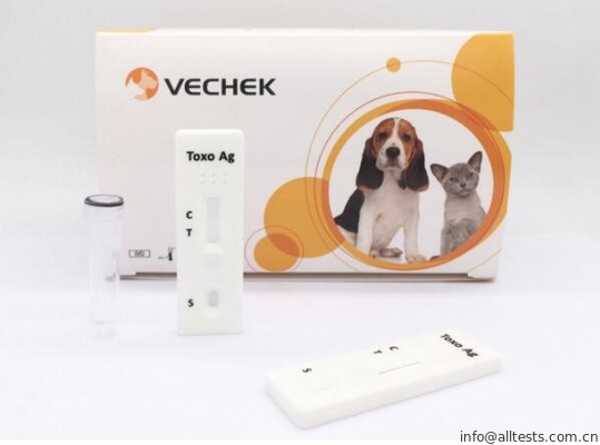 Good price Une longue durée rapide canine d'essai de Gondii AG de toxoplasme d'essai d'analyse d'étape en ligne