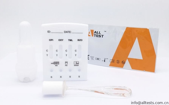Good price Jeûnent la cassette rapide indiquée A - sensibilité élevée liquide orale d'essai de drogue multi en ligne