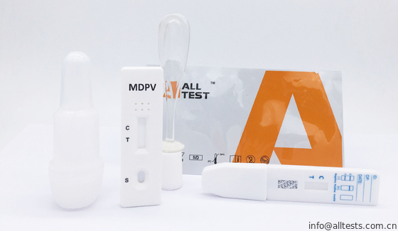 Good price Kit commode ISO13485 d'essai de toxicomanie de Methylenedioxypyrovalerone MDPV approuvé en ligne