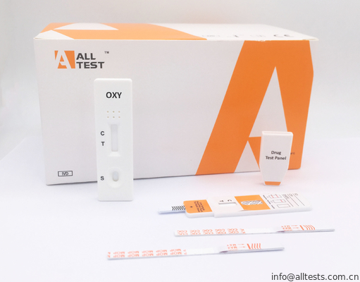 Good price Kit de cassette/jaugeur/de panneau toxicomanie d'essai d'Oxycodone d'urine d'exactitude de 98% avec du CE/ISO13485 en ligne