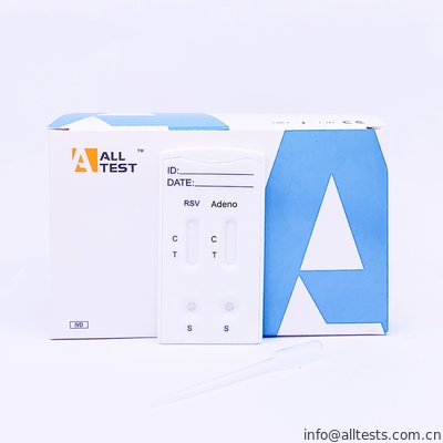 Good price Adénovirus commode et cassette rapide combinée d'essai de Rsv, ce de kit d'examen de diagnostic approuvé en ligne