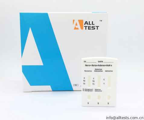 Good price Adénovirus de Rotavirus de Norovirus de kit de transformateur rotatif de la CE et examen de diagnostic combiné d'Astrovirus en ligne