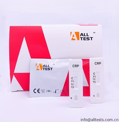 Good price Cassette rapide diagnostique d'essai de (CrP) de protéine C réactive, kits rapides d'essai de marqueur cardiaque d'Accuate en ligne