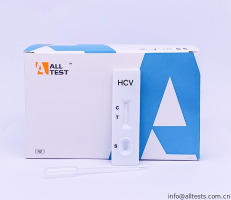 Good price Spécificité élevée de kits rapides d'essai de HCV, kits d'examen de diagnostic rapides en ligne