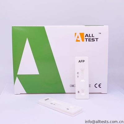 Good price Alpha - cassette rapide d'essai de (AFP) de Fetoprotein, kits diagnostiques rapides avec la lecture et le certificat rapides de la CE en ligne