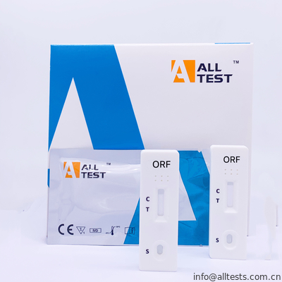 Good price Analyses latérales d'Immunochromatographic d'écoulement de facteur de cassette rapide rhumatoïde d'essai dans le sérum ou le plasma humain en ligne