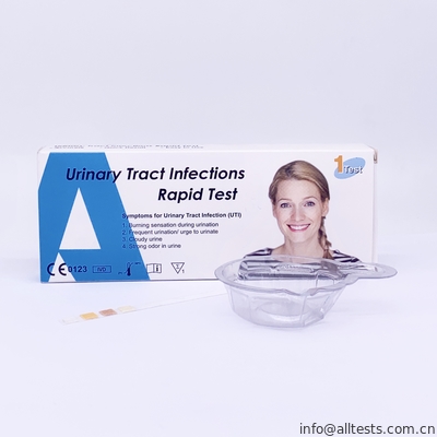Good price Guide des utilisateurs rapide de bande de réactif d'analyse d'urine de kits d'infection urinaire d'OTC en ligne