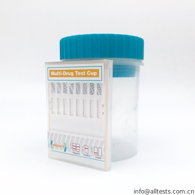 Good price Kits commodes d'essai de l'essai 1-Step de Multi-drogue de diagnostic de toxicomanie de la CE d'urine rapide de la tasse A2 en ligne
